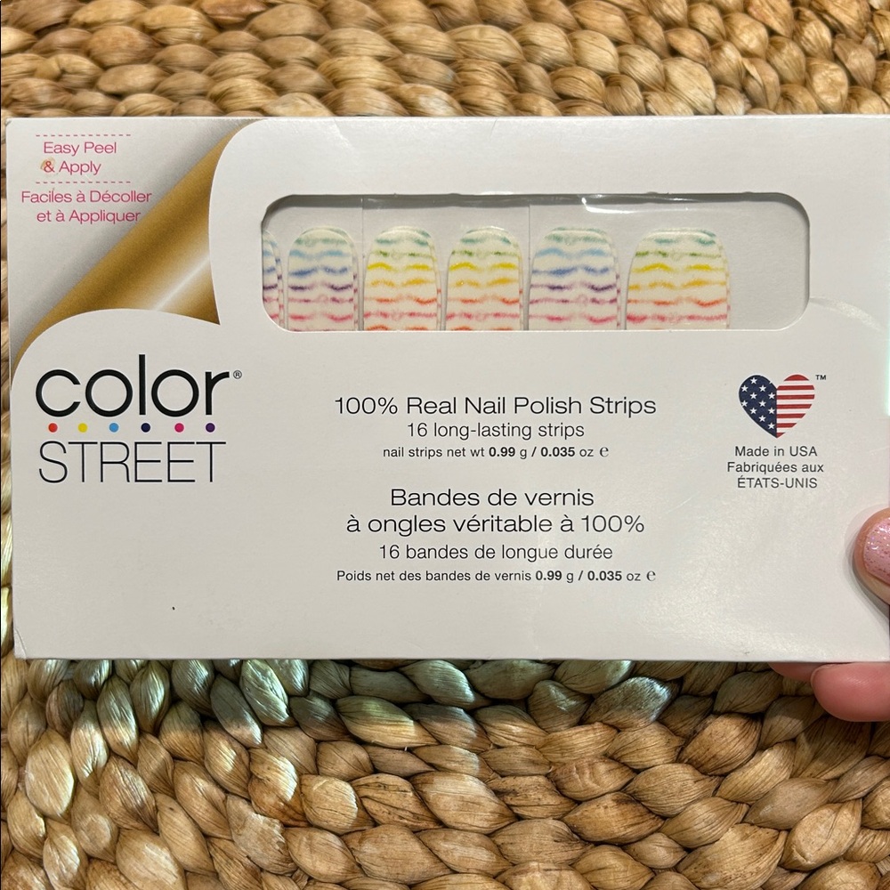 Color Street Rainbow “Hue Do Hue” Nail Polish Strips